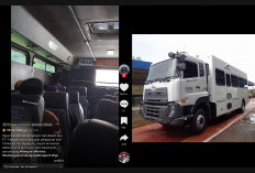 Tiap Hari Seperti Mau Perang, Penampakan ‘Bus Baja’ Pegawai PT. Freeport Menuju Kantornya  