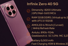 Infinix Zero 40 5G, Penantang Baru di Kelas Menengah dengan Performa Gahar dan Desain Premium