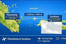 SIAP-SIAP, Mulai Naik Tiket Pesawat Palembang-Surabaya, dari Rp1 Sampai Rp2 Juta, Cek Daftar Tiketi Termurah
