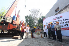 Groundbreaking, Harian Disway Siapkan Gedung Kantor Baru