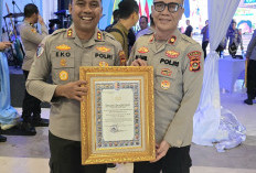 Polres OKI Terima Penghargaan Pelayanan Prima dari Kapolri Kategori A
