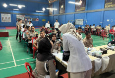 Personel Polres OKI Ikuti Rikkes Berkala, Pastikan Kesehatan Personel Tetap Prima