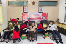 Peringai HUT Kejaksaan ke-80 di Kejari OKI, Puluhan Kantong Darah Terkumpul 