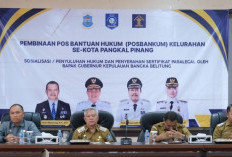 42 Posbankum Berdiri di Pangkal Pinang, Kanwil Kemenkum Babel Perkuat Kompetensi Paralegal