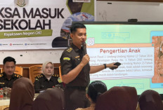 Jaksa Masuk Sekolah di SMAN 1 Kayuagung, Kejari OKI Sosialisasi Aspek Hukum