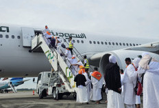 370 Jemaah Haji Kloter Perdana Fase Gelombang Kedua Embarkasi Palembang, Diberangkatkan ke Jeddah