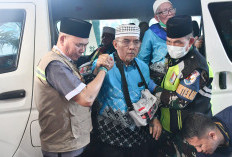 13 Kloter Debarkasi Palembang Sudah Tiba di Tanah Air, Arus Pemulangan Jemaah Haji Berjalan Lancar
