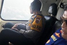 Wakapolda Sumsel Terbang Pantau Karhutla, Empat Wilayah Rawan Jadi Sorotan