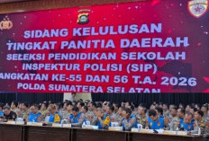 Kapolda Sumsel Pimpin Sidang Kelulusan SIP: Selamat 100 Peserta Dinyatakan Lulus 