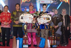 Raiyen dan Cece Menangkan Bujang dan Gadis Muara Enim 