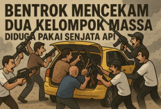 HEBOH! Video Detik-Detik Mencekam Bentrokan Dua Kelompok di Kemang, Diduga Bersenjata Laras Panjang