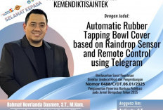 Tim Riset UBD Kembangkan Teknologi Penutup Mangkok Karet Otomatis, Selamat Lolos Bantuan Publikasi Nasional