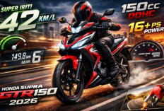 Irit Tapi Buas! Honda Supra GTR150 2026 Kembali Mengaspal, Konsumsi BBM Tembus 42 Km/Liter