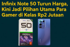 Infinix Note 50 Turun Harga, Kini Jadi Pilihan Utama Para Gamer di Kelas Rp2 Jutaan