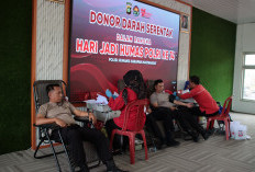 Sejumlah Kantong Darah Dikumpulkan di Peringatan Hari Jadi Humas Polri ke-74