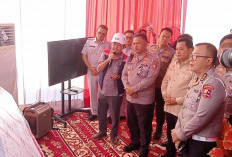 Kakorlantas Polri Tinjau Progres Proyek Jalan Tol Palembang-Betung, Tahun Depan Fungsional
