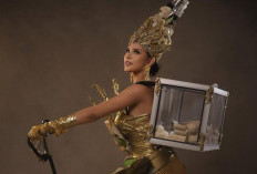 Ayu Sulistiani Jadi Top 3 Kostum Puteri Indonesia 2026, Wakili Sumsel dengan Tema Pempek Sepeda