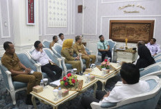 Sambangi Sekda Aprizal Hasyim, BNN Sumsel Bahas Pembentukan Satgas BNK Kota Palembang