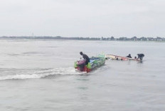 Viral di Medsos! Detik-Detik Speedboat Berpenumpang 8 Orang Terbalik di Wahana Air Tanjung Senai Ogan Ilir
