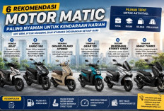6 Rekomendasi Motor Matic Paling Nyaman untuk Kendaraan Harian, Irit BBM Primadona Dipakai Kerja hingga Kuliah