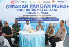 Kapolda Sumsel Lepas Kick Off Gerakan Pangan Murah Polri di Palembang