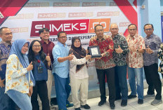 Manajamen PT Hutama Karya Gelar Kunjungan ke Kantor SUMEKS.CO di Palembang