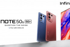 Desain Mewah dan Kamera 64MP Sony! Infinix NOTE 50S 5G+ Miliki Performa Tak Tertandingi