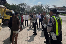 Penerapan Larangan Truk Odol, Polres OKI Gencar Sosialisasi ke Sopir dan Pemilik Ekspedisi