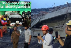 Innalillahi, Bangunan Ponpes Al Khoziny Ambruk, Puluhan Luka Ada Santri Meninggal, Wagub Emil Tinjau Evakuasi 