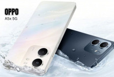 Spesifikasi Oppo A5x 5G, HP Murah dengan Fitur Tangguh dan Baterai Jumbo! Ini Detail Lengkapnya 