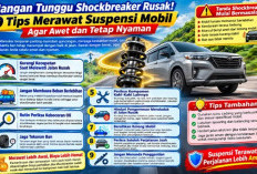 Jangan Tunggu Shockbreaker Rusak! 9 Tips Merawat Suspensi Mobil Agar Awet dan Tetap Nyaman