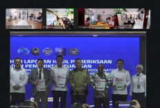 Kakanwil Kemenkum Sumsel Ikuti Penyerahan LHP BPK RI atas Laporan Keuangan Kementerian Hukum Tahun 2025