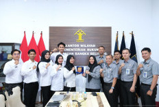 Program MagangHub Batch III Resmi Berakhir, Kanwil Kemenkum Babel Apresiasi Dedikasi Mahasiswa