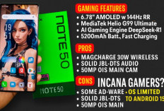 Infinix Note 50 Makin Diburu Para Gamers, Sematkan Fitur AI Gaming Engine DeepSeek