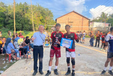 PT Tanjungenim Lestari Pulp and Paper Dukung Suksesnya Turnamen Voli “Kades Cup” Desa Siku