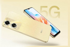 Oppo A59 5G Performa Ngebut Dimensity 6020, Baterai Super Awet dan Desain Elegan