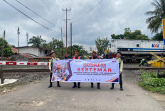 Disiplin di Perlintasan, KAI Divre III Palembang Dorong Kesadaran Keselamatan Bersama