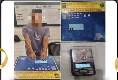 Polres Muba Ringkus Pengedar Sabu di Lawang Wetan, 15 Paket Disita