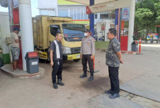 Antisipasi Gangguan Distribusi BBM di Wilayahnya, Polsek Pemulutan Ogan Ilir Lakukan Monitoring & Deteksi Dini