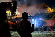 Rumah Panggung di Ogan Ilir Terbakar, Korban Alami Kerugian Materil Mencapai Rp 150 Juta