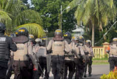 Perkuat Kesiapsiagaan dan Profesionalisme Personel Polres OKI Gelar Sispam Mako