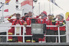 SKK Migas Sumbagsel Gelar Upacara HUT ke-80 RI di Empat Lokasi, Termasuk Laut Lepas Selat Berhala