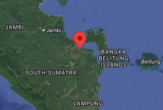 Gempa 4,3 Magnitudo Terjadi di Air Salek Banyuasin, Permukaan Sungai Naik