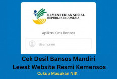 5 Langkah Cek Desil Bansos Mandiri Lewat Website Resmi Kemensos, Cukup Masukan NIK