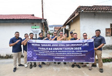 Pelindo Regional 2 Palembang Salurkan Bantuan Perbaikan Jalan ke Kelurahan Lawang Kidul