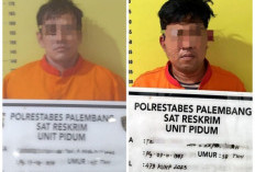 2 Bandit Jalanan Digaruk Tim Opsnal Satreskrim Polrestabes Palembang, Kasus Jambret Tamu Hotel 