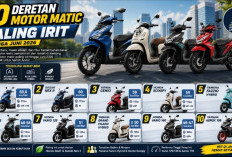 10 Deretan Motor Matic Paling Irit Hingga Juni 2026, Nomor 1 Masih Jadi Raja Jalanan