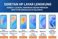 Deretan HP Layar Lengkung Harga 3 Jutaan, Tawarkan Desain Premium dan Fitur Unggulan di Kelasnya