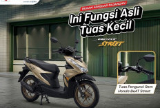 Rahasia Tuas Pengunci Rem Honda BeAT Street: Lebih Aman, Stabil di Tanjakan dan Medan Tak Rata