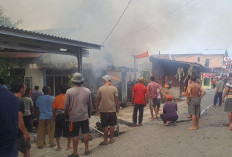 Polres Ogan Ilir Proses Terduga Pelaku yang Sengaja Bakar 6 Rumah di Pemulutan Hingga Ludes